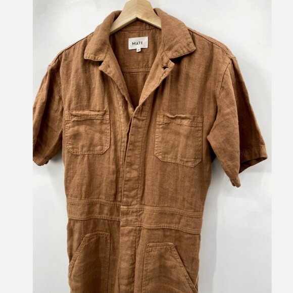 MATE The Label Sedona Linen Jumpsuit size S - Picture 5 of 12